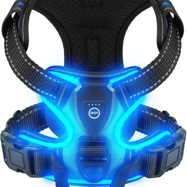 Led luminous Dog Harness